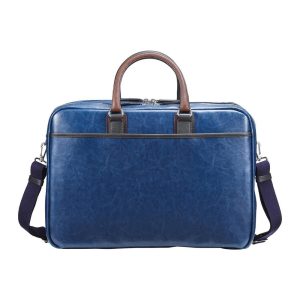 帆布PU×レザーソフトブリーフ 2Room【豊岡鞄】